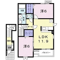 タルガＡの物件間取画像